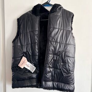 BCBGeneration Black Puffer Vest